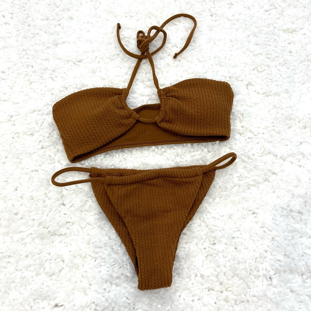 Knitted bikini